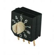 2-12 Ways Rotary Switch with 1-6 Position