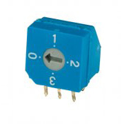 Rotary Switches, D-Shape or Round Actuator, up to 12 Positions