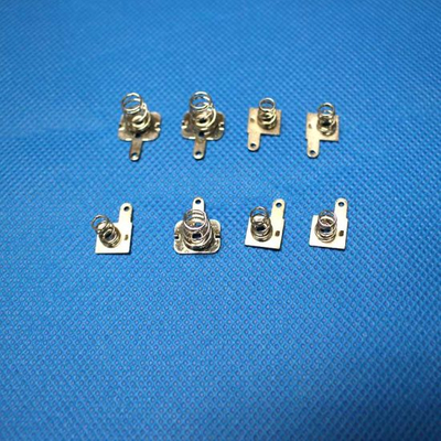 Nickel Plated Spring Battery Connectors Terminal