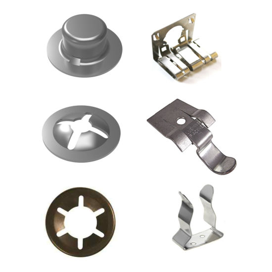 Precision Metal Stamping Electrical 6 Pin Auto Connector