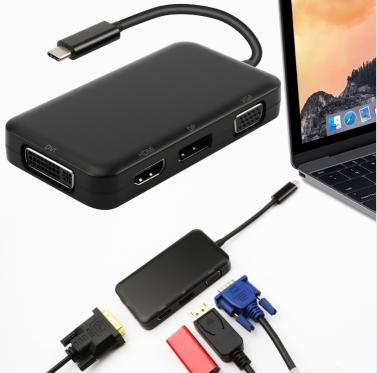 USB 3.1 Type C to HDMI +3*USB3.0 Adapter