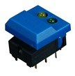 Blue Color with 2 LEDs Tiny Pushbutton Switches