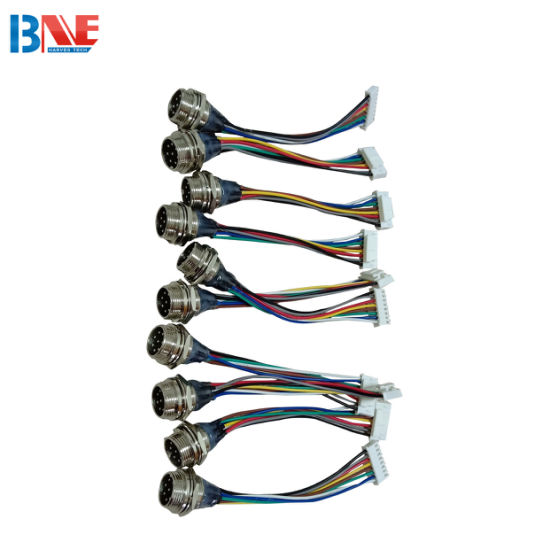 Custom 2-12 Pin Automotive Electrical Wire Harness with Different Color